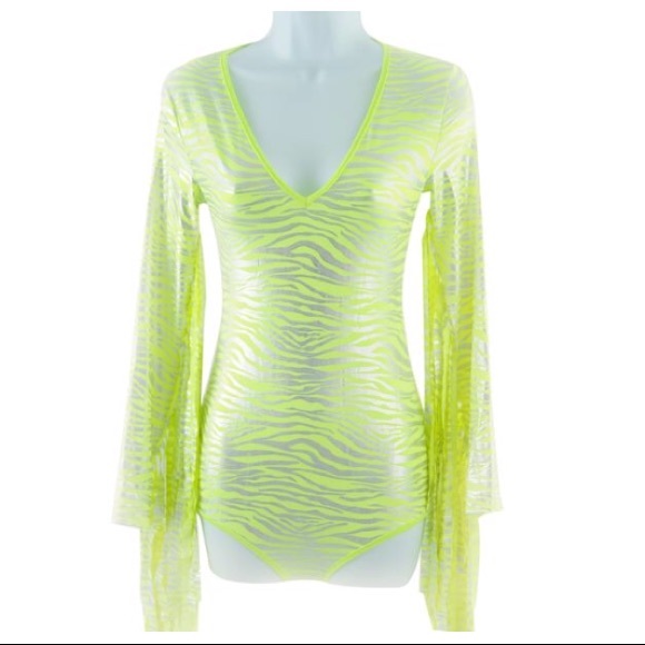 Zebra print body suit - Picture 4 of 7